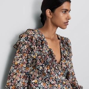 Zara floral top